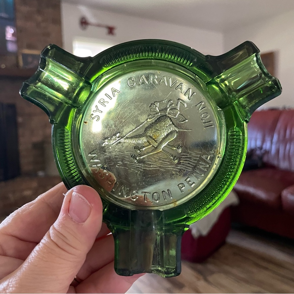 Shriners Ashtray Syria Caravan No.11 Washington Penna